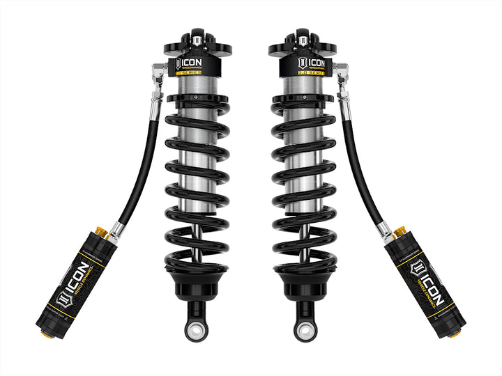 ICON Vehicle Dynamics 2022-2026 Toyota Tundra 1.25-3.25" Lift, V.S. 3.0 Series Front Coilover Kit, Remote Reservoir w/ CDCV, Pair
