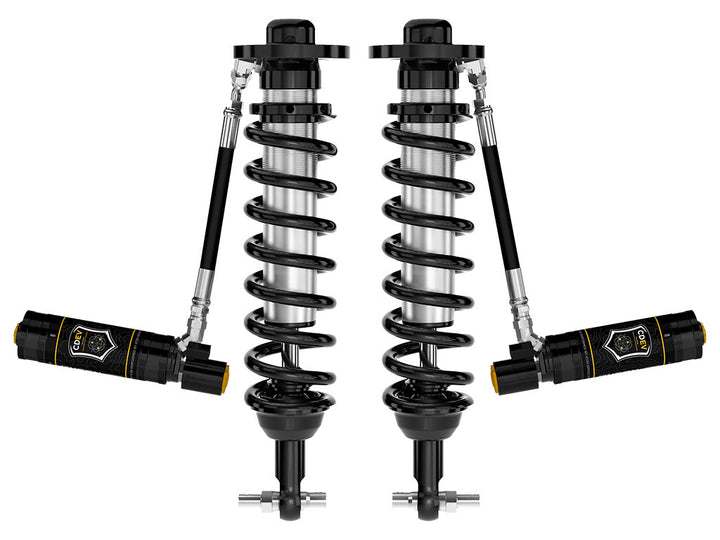 ICON Vehicle Dynamics 2021-2026 Ford F-150 4WD, 0-2.75" Lift, Front, V.S. 2.5 Series Coilovers, Remote Reservoir w/ CDEV, Pair
