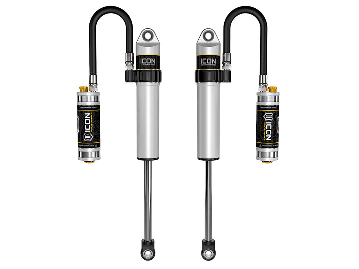 ICON Vehicle Dynamics 2005-2023 Toyota Tacoma, Front, V.S. 2.5 Aluminum Series Shock Absorbers, S2 Secondary Shocks, Remote Reservoir w/ CDCV, Pair