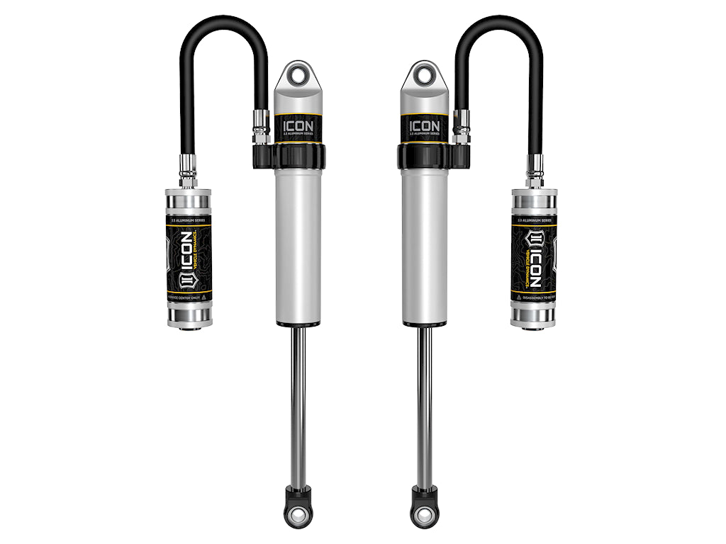 ICON Vehicle Dynamics 2005-2023 Toyota Tacoma, Front, V.S. 2.5 Aluminum Series Shock Absorbers, S2 Secondary Shocks, Remote Reservoir, Pair