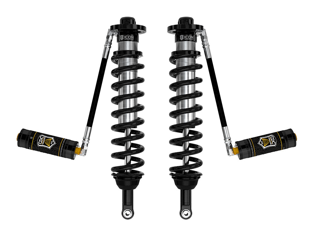 ICON Vehicle Dynamics 2005-2023 Toyota Tacoma, Front, V.S. 2.5 Series Coilover Kit, Long Travel, Remote Reservoir w/ CDCV, Pair