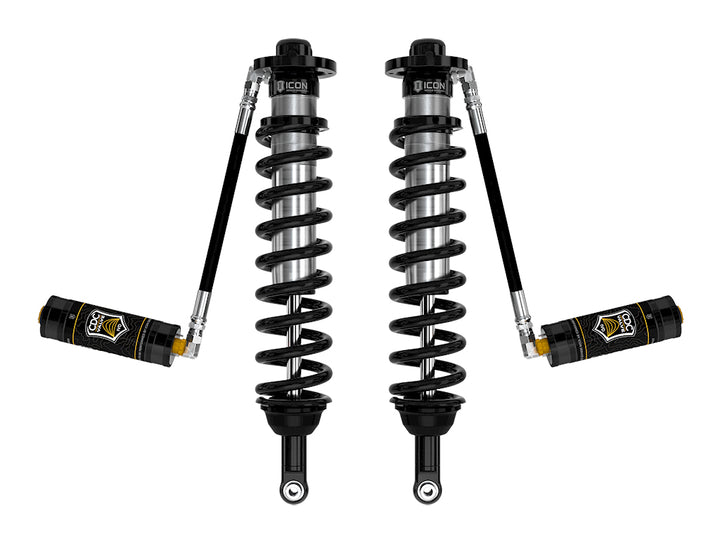 ICON Vehicle Dynamics 2005-2023 Toyota Tacoma, Front, V.S. 2.5 Series Coilover Kit, Long Travel, Remote Reservoir w/ CDCV, Pair