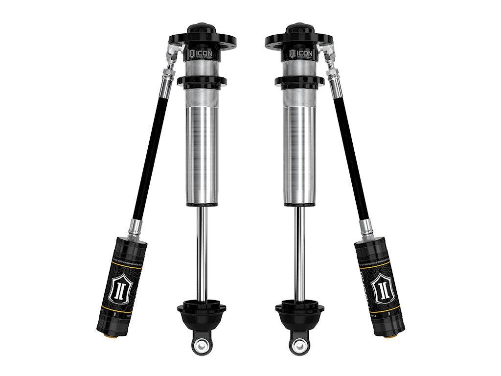 ICON Vehicle Dynamics 2007-2021 Toyota Tundra, w/ +3.5" Over Long Travel Kit, Front, V.S. 2.5 Series Coilover Kit, No Coils, Remote Reservoir, Pair