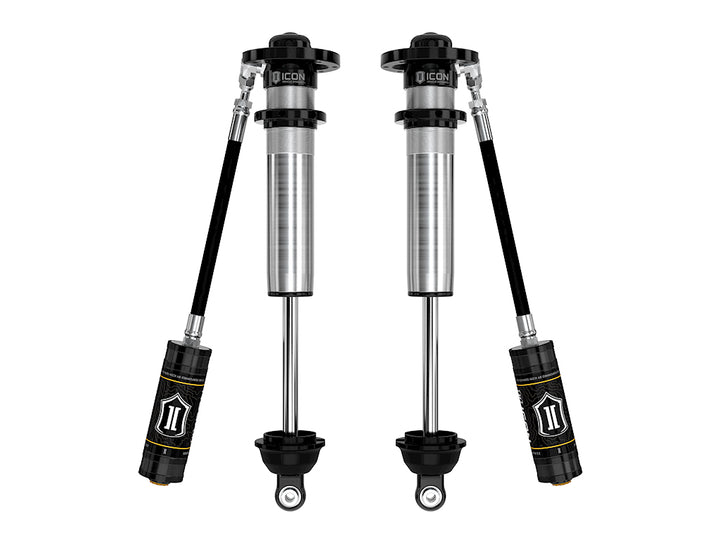 ICON Vehicle Dynamics 2007-2021 Toyota Tundra, w/ +3.5" Over Long Travel Kit, Front, V.S. 2.5 Series Coilover Kit, No Coils, Remote Reservoir, Pair
