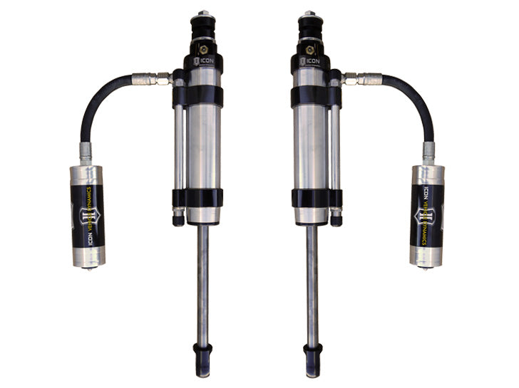 ICON Vehicle Dynamics 2005-2023 Toyota Tacoma, 0-1.5” Lift, Rear, V.S. 2.5 Aluminum Series Shock Absorbers, Omega Bypass Remote Reservoir, Pair