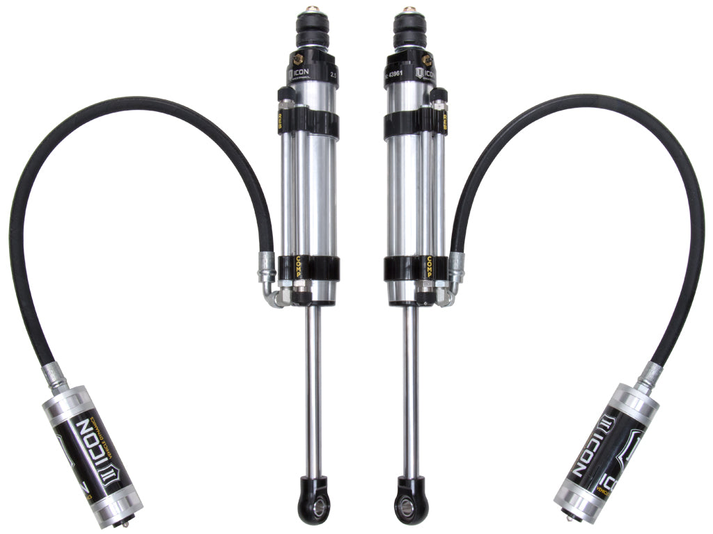 ICON Vehicle Dynamics 2007-2014 Toyota FJ Cruiser, 1-3” Lift, Rear 2.5 VS Omega Bypass Remote Reservoir Shocks, Pair