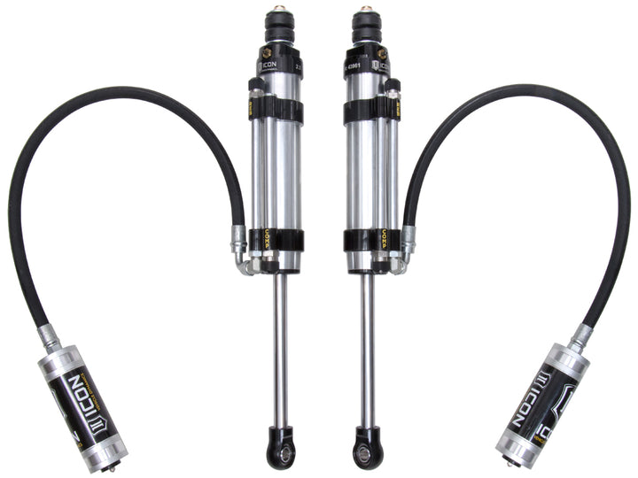 ICON Vehicle Dynamics 2007-2014 Toyota FJ Cruiser, 1-3” Lift, Rear 2.5 VS Omega Bypass Remote Reservoir Shocks, Pair