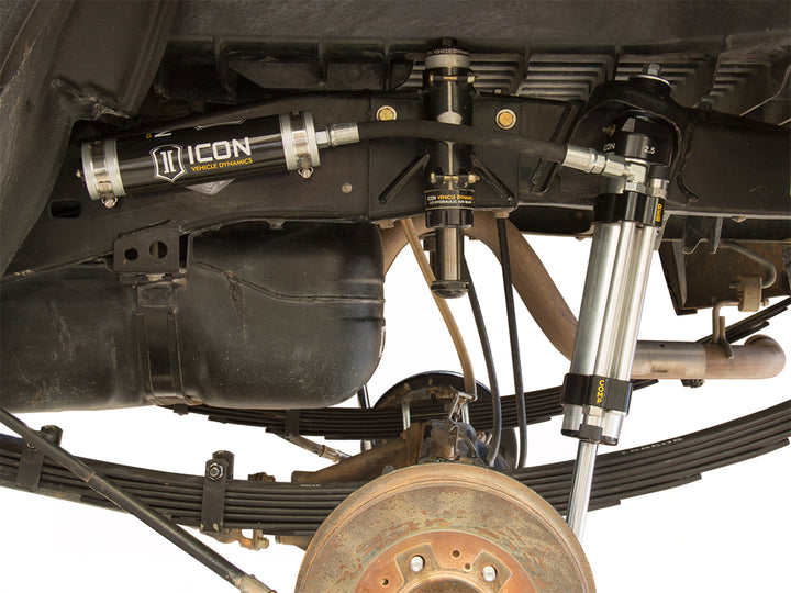 ICON Vehicle Dynamics 2005-2023 Toyota Tacoma, Rear, V.S. 2.5 Aluminum Series RXT Shock Absorbers, Omega Bypass Remote Reservoir, Pair