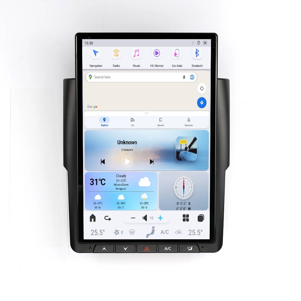 Ram 1500 Tesla Style Screen 2013-2018