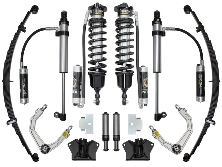 ICON Vehicle Dynamics 2007-2021 Toyota Tundra, 1.63-3" Lift, 3.0 Stage 2 Suspension System, Billet