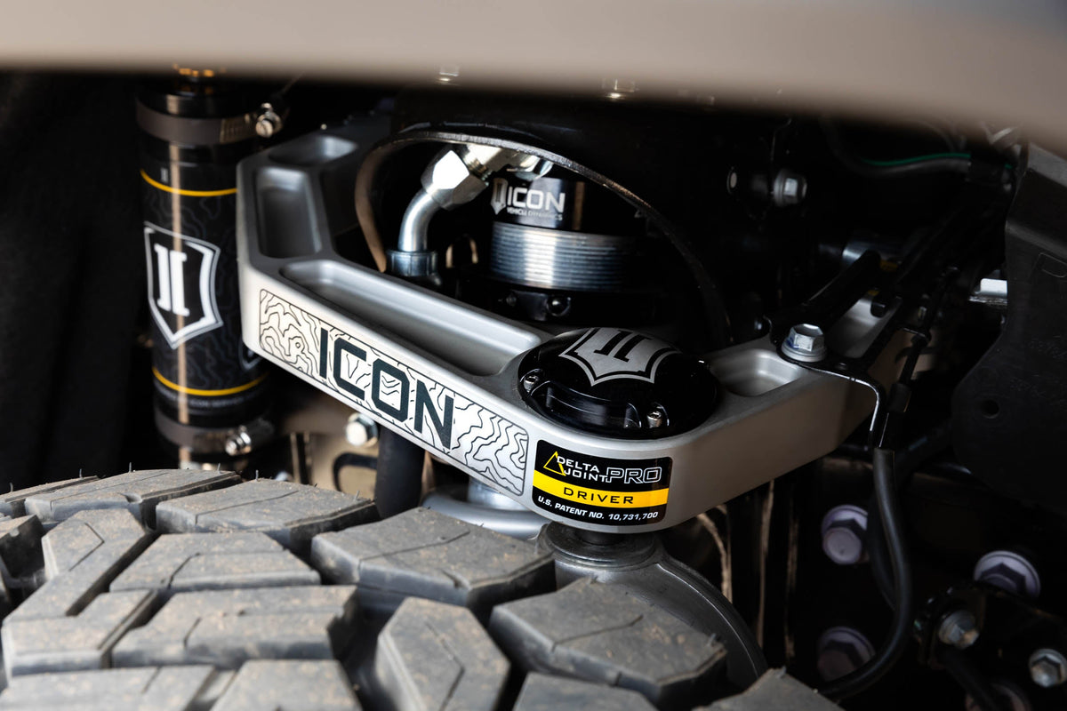 ICON Vehicle Dynamics 2024-2026 Toyota Tacoma 1.25-3" Lift, Stage 4 Suspension System, Billet, Overland Rear Springs