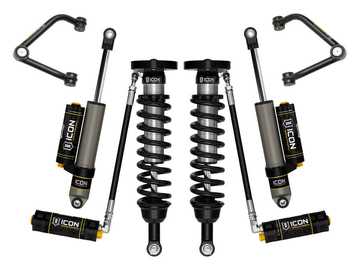 ICON Vehicle Dynamics 2019-2026 Chevrolet Silverado 1500/GMC Sierra 1500, 1.5-3.5" Lift, Stage 4 Suspension System, Tubular