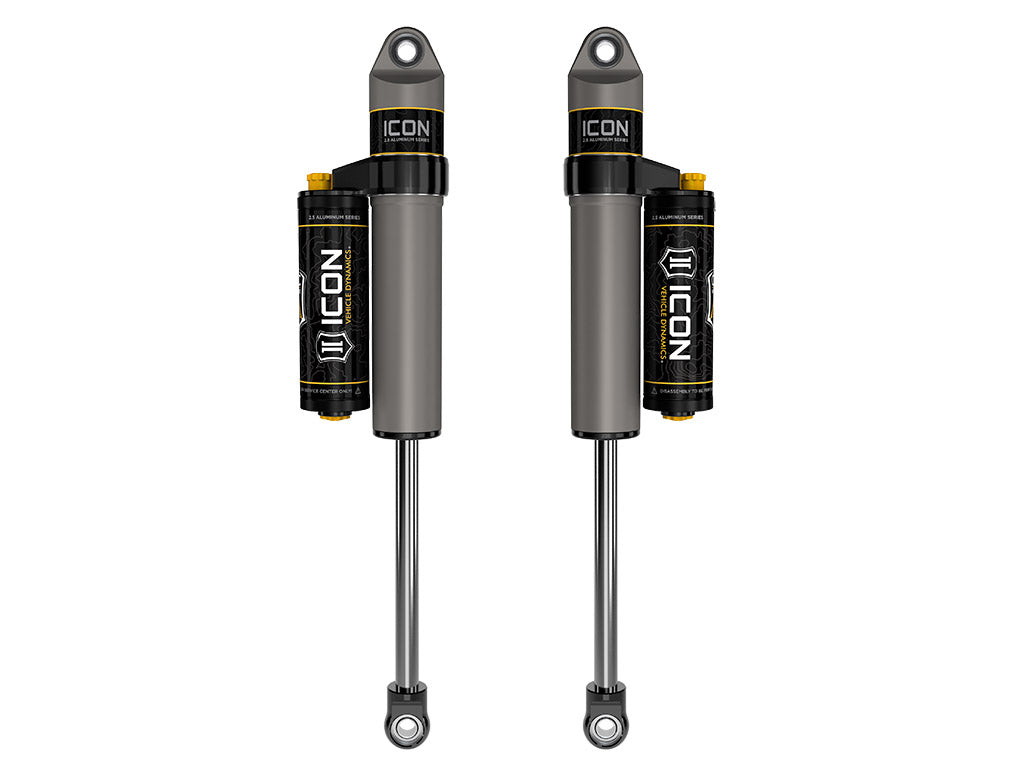 ICON Vehicle Dynamics 2009-2026 Ford F-150, 0-1" Lift, Rear, V.S. 2.5 Aluminum Series Shock Absorbers, Piggyback Reservoir w/ CDCV, Pair