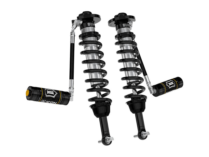 ICON Vehicle Dynamics 2021-2026 Ford F-150 4WD/Tremor, 3.5-4.5"/2.5-3" Lift, Front, V.S. 2.5 Series Coilovers, Remote Reservoir, Pair