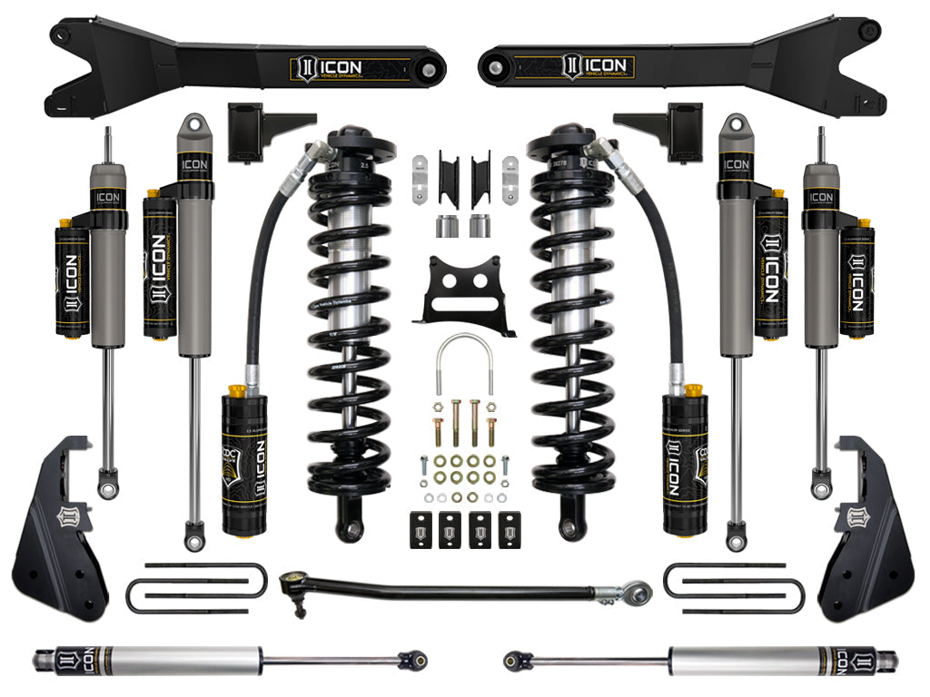 ICON Vehicle Dynamics 17-22 Ford F250/F350, 4-5.5" Lift Stage 6 Suspension System, w/Radius Arm
