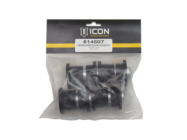 ICON Vehicle Dynamics 2015-2022 Chevrolet Colorado/GMC Canyon, Tubular UCA Replacement Bushing &amp; Sleeve Kit