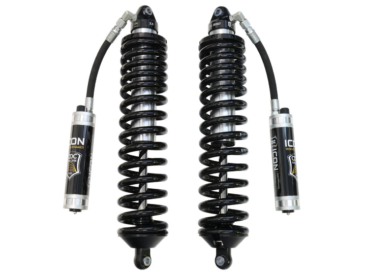 ICON 2008-2016 Ford F-250/F-350 4WD, Diesel, Front, 7-9” Lift, V.S. 2.5 Series Coilover Conversion Kit for Fabricated Hoop, Remote Reservoir w/ CDCV