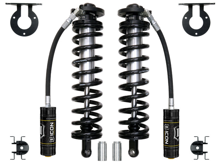 ICON Vehicle Dynamics 2005-2026 Ford F-250/F-350 Super Duty 4WD, 4-5.5” Lift, Front, V.S. 2.5 Series Coilover Conversion Kit, Remote Reservoir