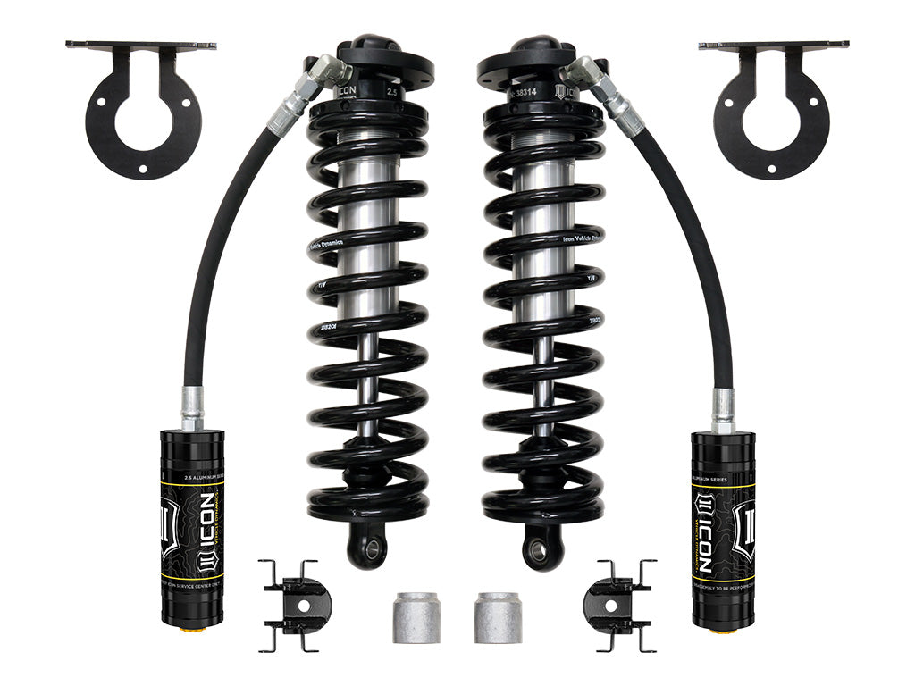 ICON Vehicle Dynamics 2023-2026 Ford F-250/F-350 Super Duty 4WD, 2.5-3” Lift, V.S. 2.5 Series Coilover Conversion Kit, Remote Reservoir