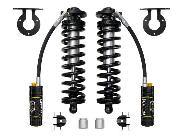 ICON Vehicle Dynamics 2023-2026 Ford F-250/F-350 Super Duty 4WD, 2.5-3” Lift, V.S. 2.5 Series Coilover Conversion Kit, Remote Reservoir w/ CDCV