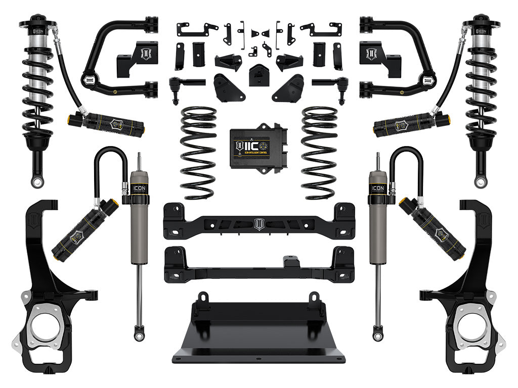 ICON Vehicle Dynamics 2022-2026 Toyota Tundra, 6" Lift, Stage 8 Suspension System, Tubular