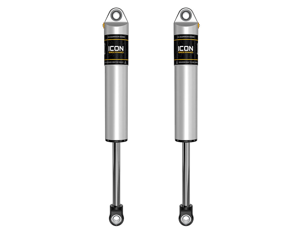 ICON Vehicle Dynamics 2001-Up GM 2500/3500 HD, 0-1” Lift, Rear 2.5 VS Shocks, Pair