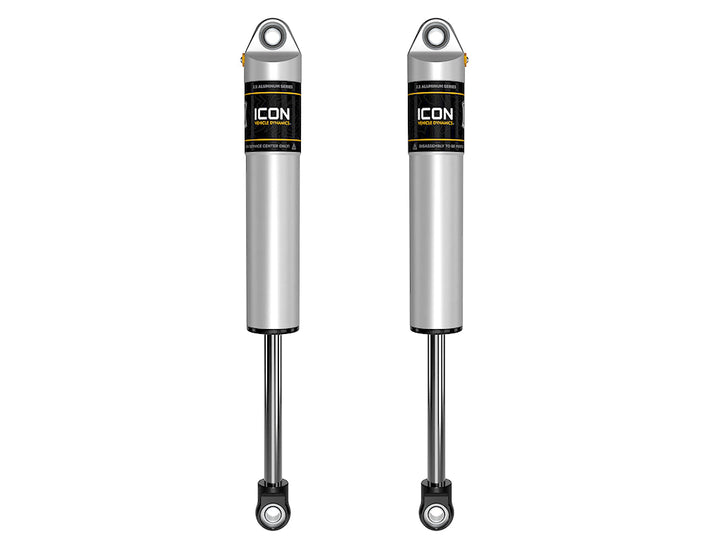 ICON Vehicle Dynamics 2001-Up GM 2500/3500 HD, 0-1” Lift, Rear 2.5 VS Shocks, Pair