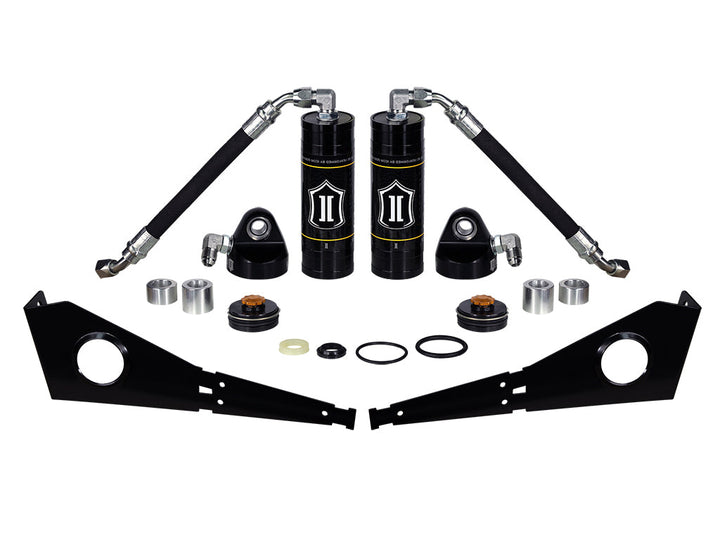 ICON Vehicle Dynamics 2005-2023 Toyota Tacoma, Front, Coilover Reservoir Upgrade Kit w/ Seals, Pair