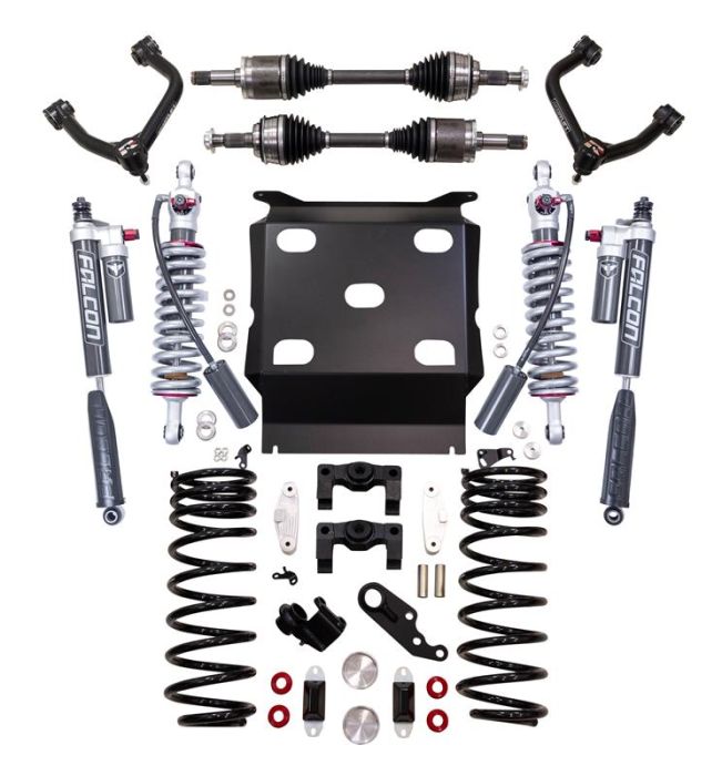 3" SST3.3 Suspension System With Falcon 3.3 Struts/Shocks - Toyota Tundra 2022-2026