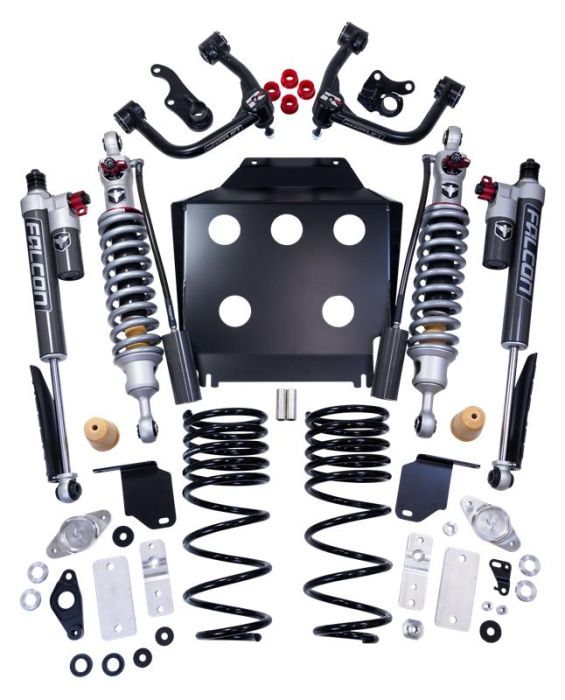 3" SST3.3 Suspension System With Falcon 3.3 Struts/Shocks - Toyota Tacoma 2024-2026