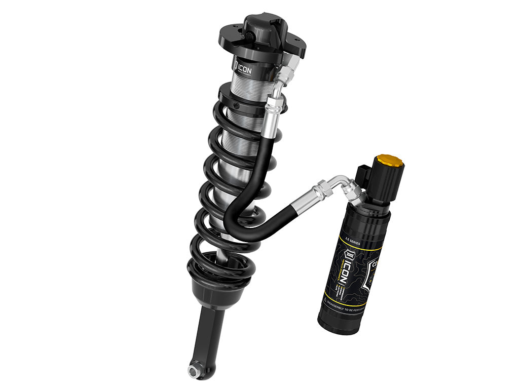 ICON Vehicle Dynamics 2010-2024 Toyota 4Runner, 0-3.5" Lift, V.S. 2.5 Series Extended Travel Coilover Kit, Remote Reservoir w/ CDEV, 700 lbs/in Coils