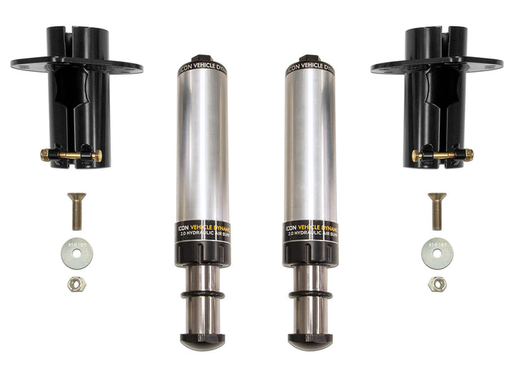 ICON Vehicle Dynamics 2020-2023 Jeep Gladiator/2018-2023 Wrangler JL/2007-2018 Wrangler JK, Front, 2.0 Hydraulic Bump Stop Kit