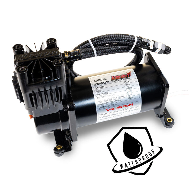 Kleinn Beast 230 Train Horn &amp; Onboard Air System - 2020-2026 Silverado &amp; Sierra HD - Model 6350RC compressor