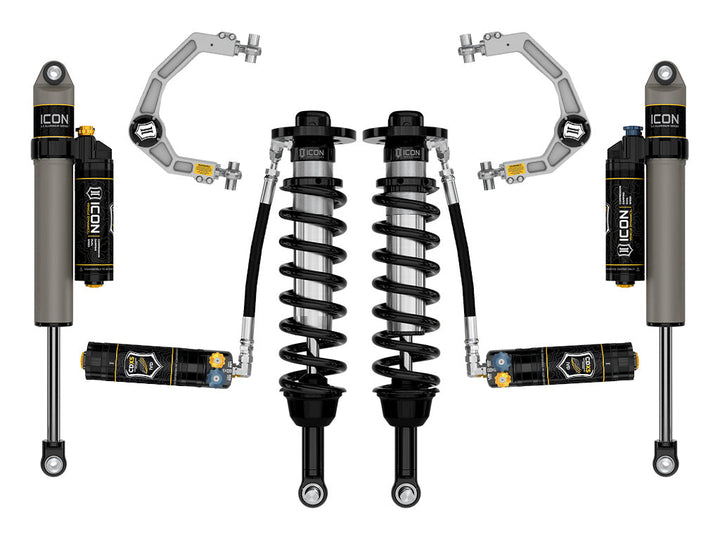 ICON Vehicle Dynamics 2021-2026 Ford F-150 Tremor, 2.5-3" Lift, Stage 4 Suspension System, Billet, CDXS
