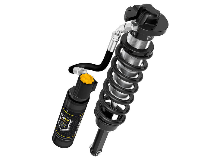 ICON Vehicle Dynamics 2010-2024 Toyota 4Runner, 0-3.5" Lift, V.S. 2.5 Series Extended Travel Coilover Kit, Remote Reservoir w/ CDEV, 700 lbs/in Coils