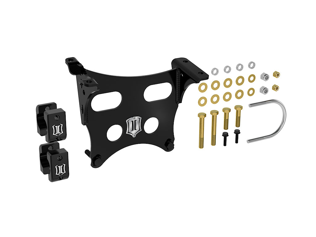 ICON Vehicle Dynamics 2023-2026 Ford F-250/F-350 Super Duty, Dual Steering Stabilizer Bracket Kit