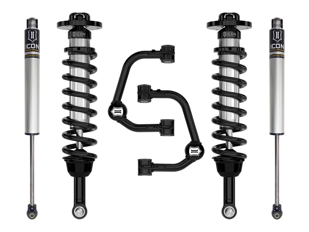 ICON Vehicle Dynamics 2021-2026 Ford F-150 4WD, 2.75-3.5" Lift, Stage 1 Suspension System, Tubular