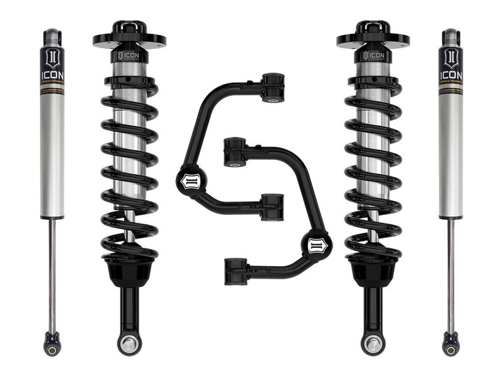 ICON Vehicle Dynamics 2021-2026 Ford F-150 4WD, 2.75-3.5" Lift, Stage 1 Suspension System, Tubular