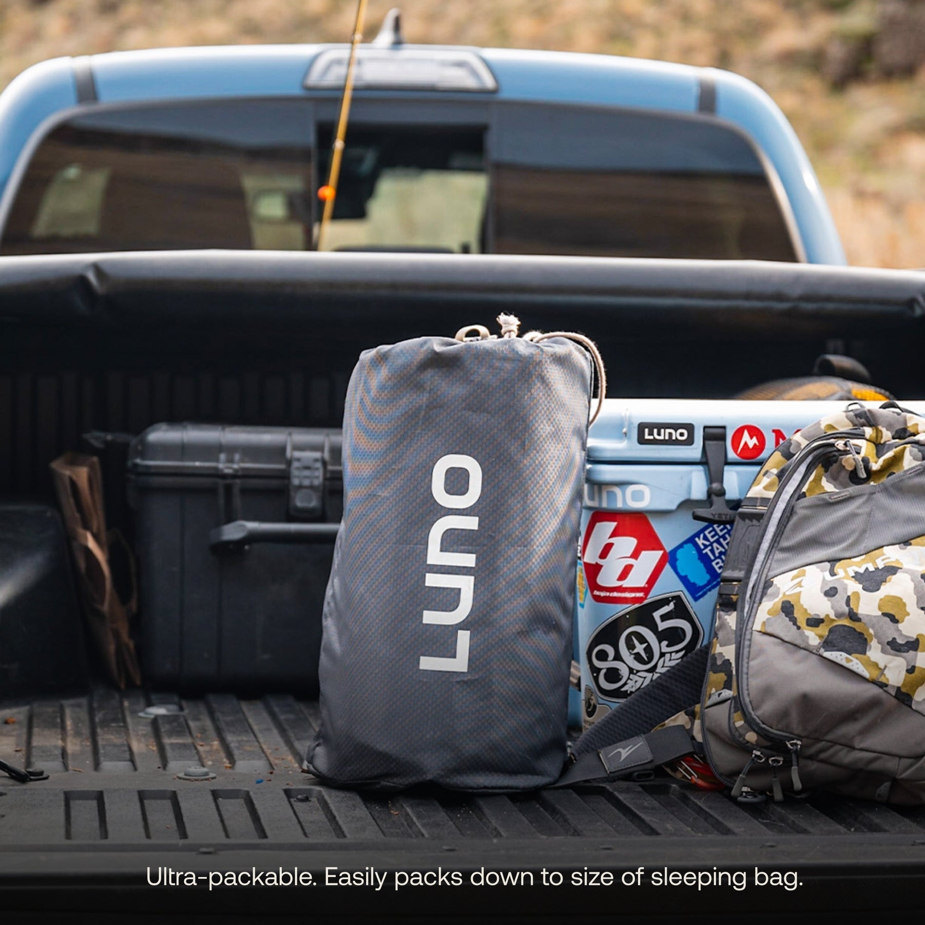 Luno AIR Truck Bed Mattress – Ultra-Comfy for Mid-Size Trucks