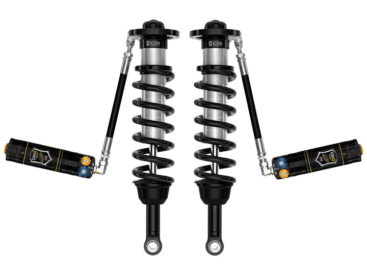 ICON Vehicle Dynamics 2024-2026 Toyota Land Cruiser 250 Series, 1.25-3" Lift, Front, V.S. 2.5 Series Coilover Kit, Remote Reservoir w/ CDXS, Pair
