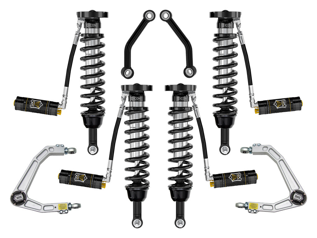 ICON Vehicle Dynamics 2021-2026 Chevrolet Tahoe &amp; Suburban, 2.5-3.25" Lift, Stage 4 Suspension System, Billet