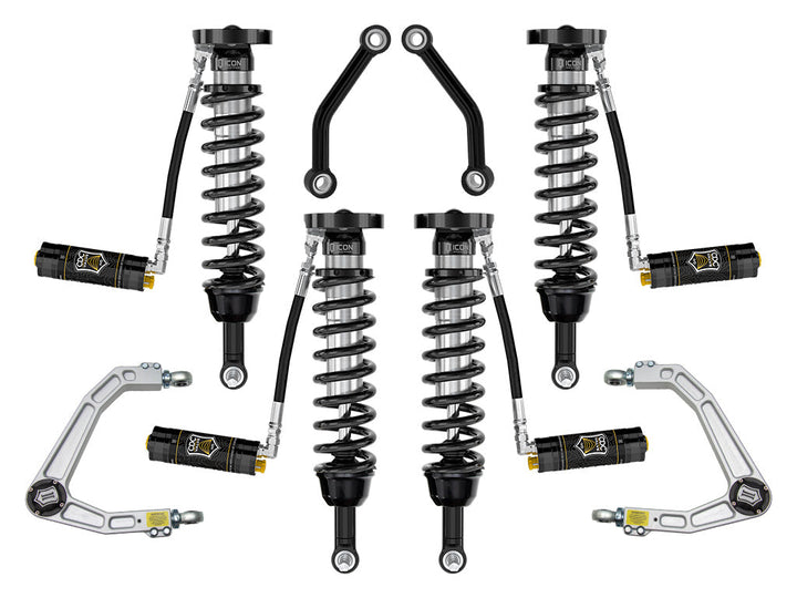 ICON Vehicle Dynamics 2021-2026 Chevrolet Tahoe &amp; Suburban, 2.5-3.25" Lift, Stage 4 Suspension System, Billet