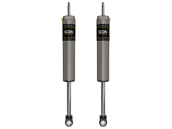 ICON Vehicle Dynamics 2005-2026 Ford F-250/F-350 Super Duty 4WD, 7” Lift, Front, V.S. 2.5 Aluminum Series Shock Absorbers, Internal Reservoir, Pair