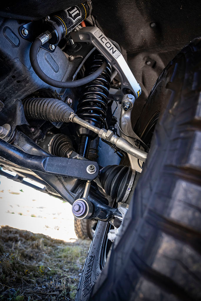 ICON Vehicle Dynamics 2022-2026 Toyota Tundra 1.25-3.5" Lift, Front, V.S. 2.5 Series Coilover Kit, Remote Reservoir, Pair