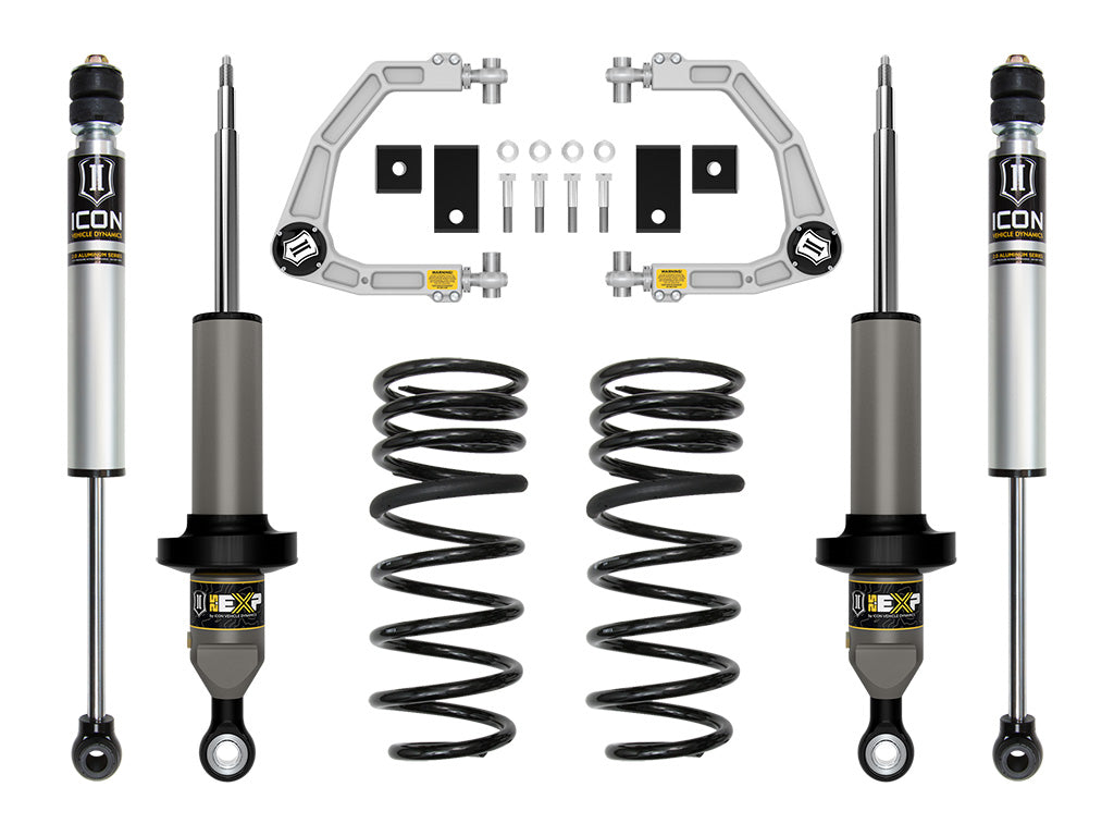 ICON Vehicle Dynamics 2023-2026 Toyota Sequoia, 0-2.13" Lift, Stage 2 Suspension System, Billet UCA