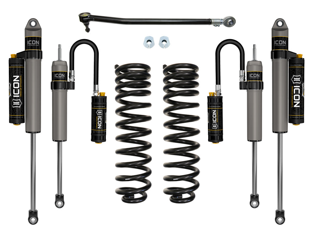 ICON Vehicle Dynamics 2020-2022 Ford F-250/F-350 Super Duty 4WD Diesel, 2.5" Lift, Stage 4 Suspension System