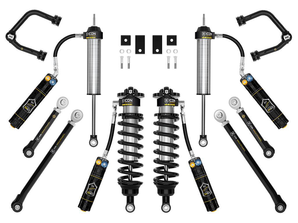 ICON Vehicle Dynamics 2022-2026 Toyota Tundra, 2-3.25" Lift, Stage 2, 3.0 Suspension System, Tubular, CDXS