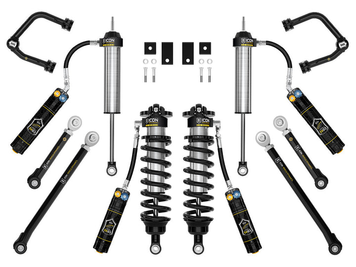 ICON Vehicle Dynamics 2022-2026 Toyota Tundra, 2-3.25" Lift, Stage 2, 3.0 Suspension System, Tubular, CDXS