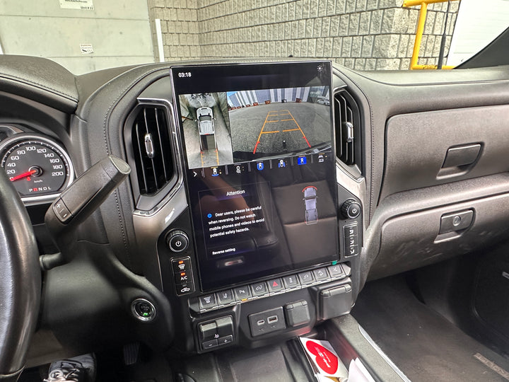 Chevy Silverado 3500 Tesla Style Screen 2019-2026