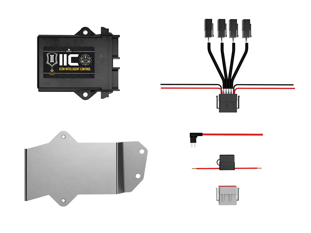 ICON Vehicle Dynamics 2018-2023 Jeep Wrangler JL, ICON Intelligent Control (IIC) Install Kit